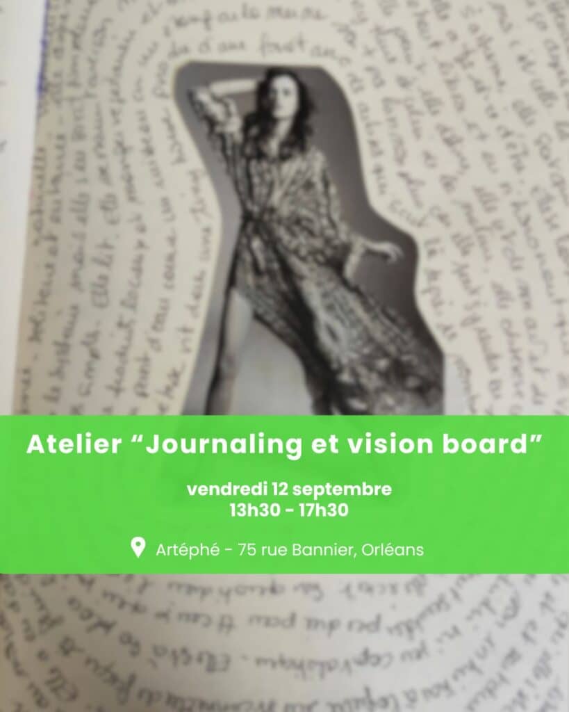 Atelier journaling et vision board