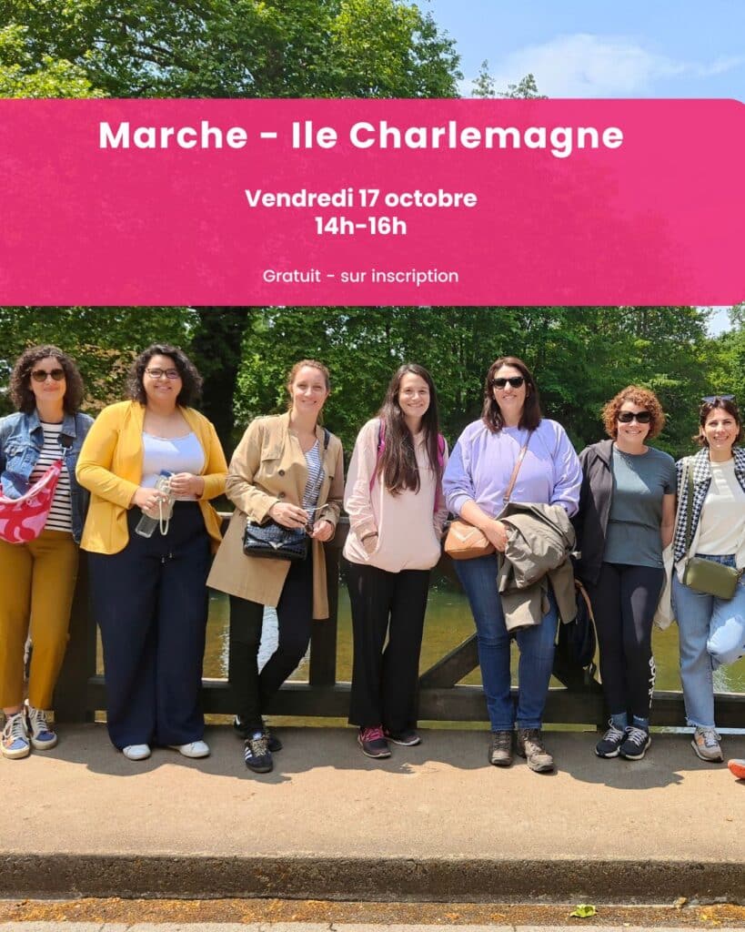 Marche Ile Charlemagne Orléans Entrepreneure octobre 2025